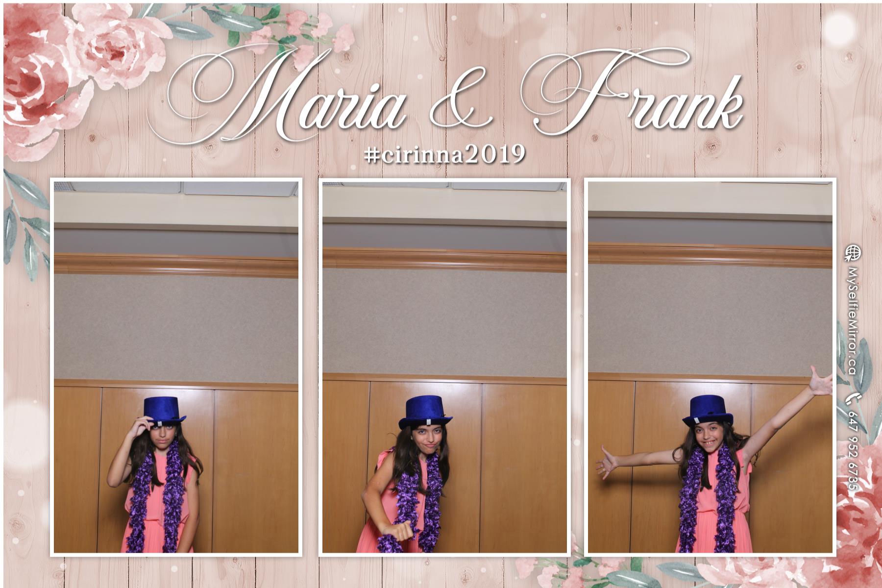 Wedding of Frank and Maria  | View more photos from the event at gallery.myselfiemirror.ca/u/romanmyselfiemirrorca/Wedding-of-Frank-and-Maria